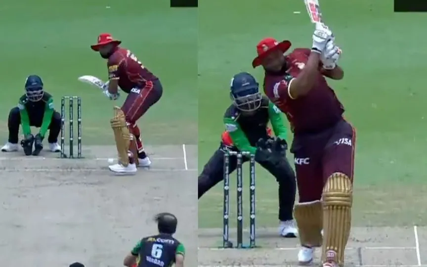 Pollard 5 sixes [Source: @CPL/x.com]
