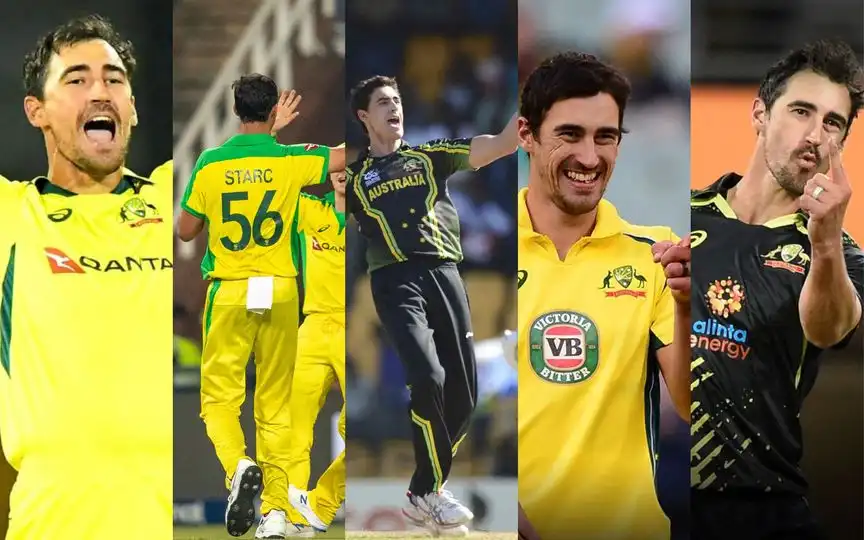 Best Spells By Mitchell Starc In T20I Cricket Best Spells By Mitchell Starc In T20I Cricket