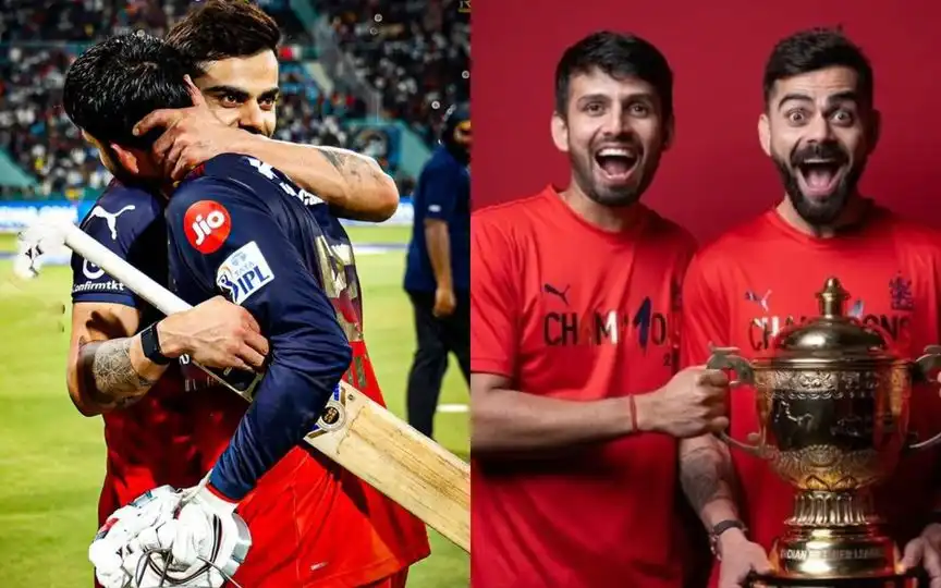 Jitesh Sharma on his bond with Virat Kohli [Source: @Cricket_World45, @ishi_178/X.com]