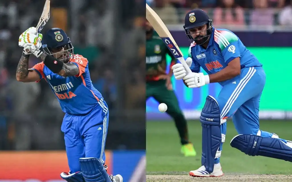 Suryakumar Yadav vs Rohit Sharma [Source: AFP Media]