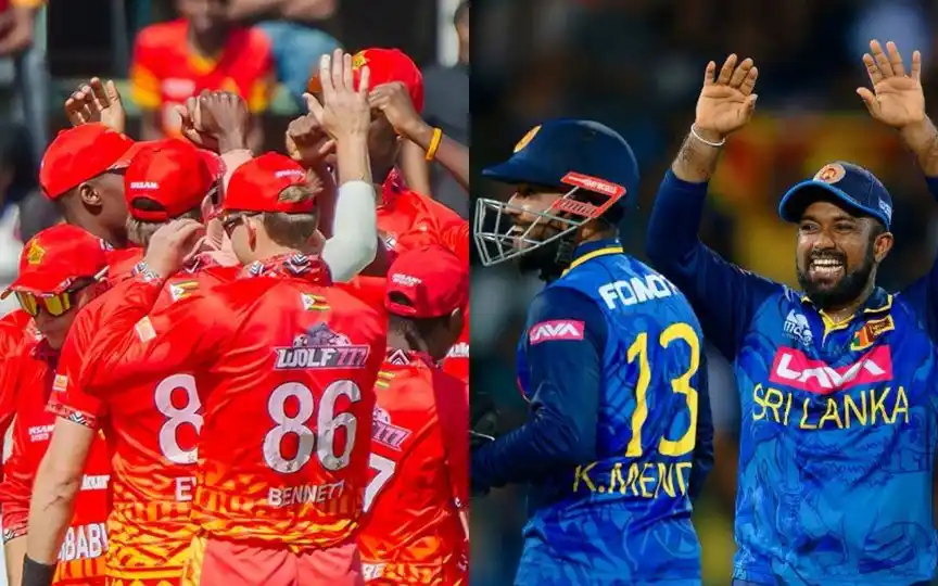 ZIM vs SL 1st T20I Prediction [Source: @ZimCricketv, @OfficialSLC/x.com]