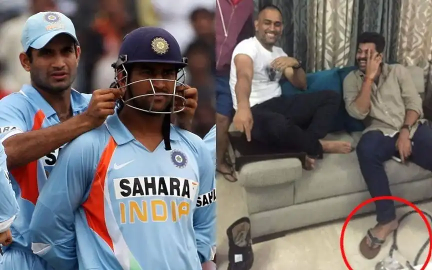 Irfan Pathan's dig at MS Dhoni has resurfaced [Source: @MostlyDhoni, @worshipVK/x.com]