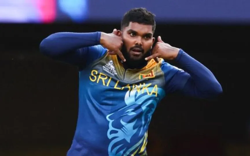 Wanindu Hasaranga in Asia Cup 2022 (Source:@AkhilaSene97,x.com)