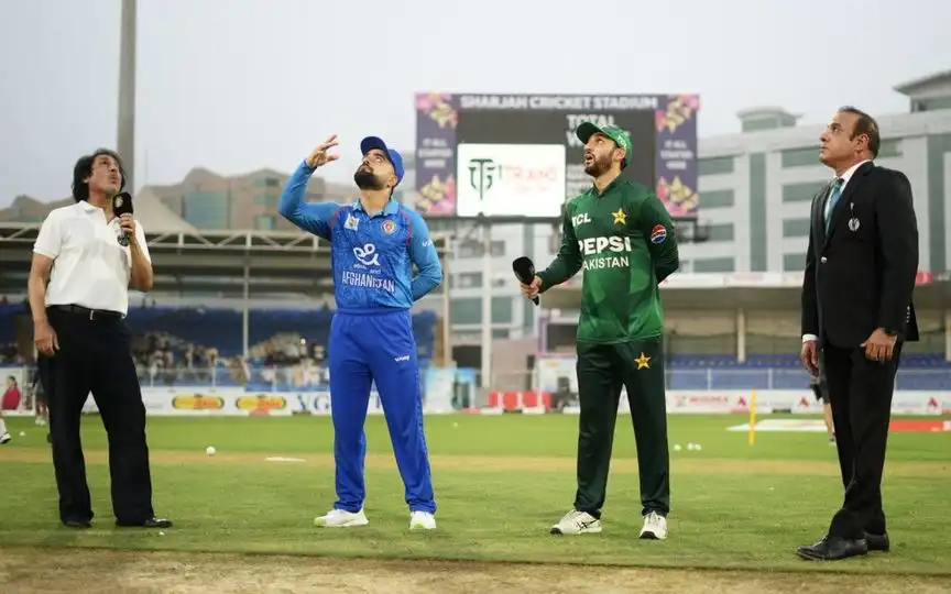 AFG won the toss and opted to bat first [Source: @ACBofficials/X]