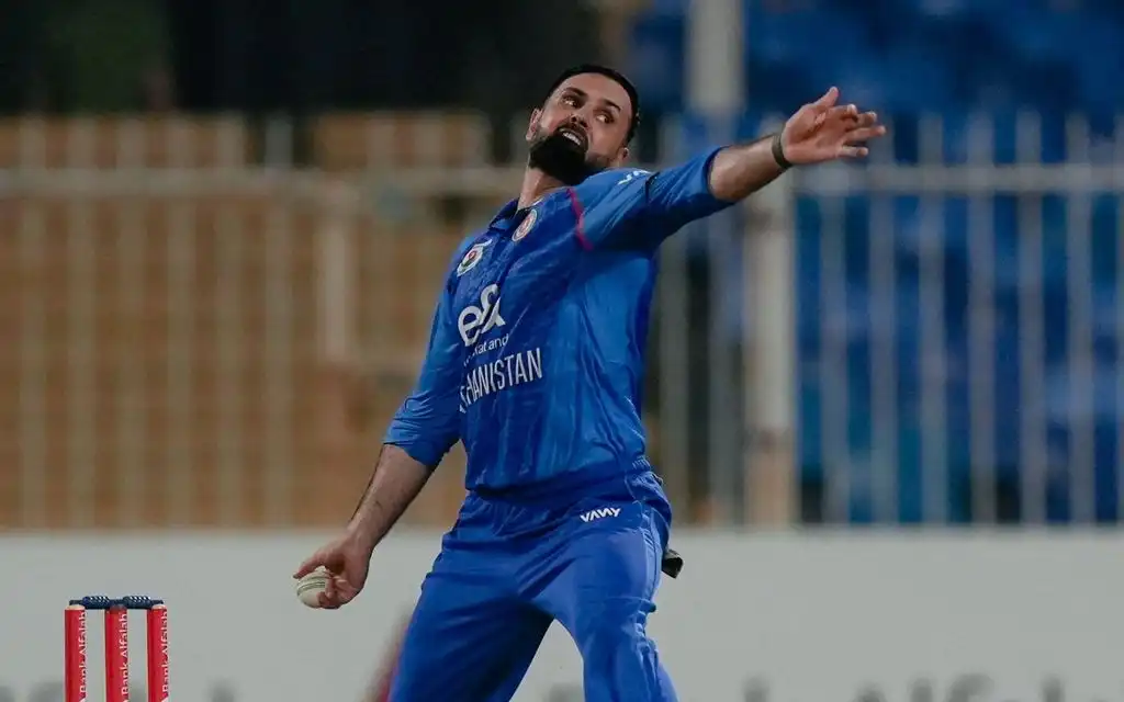 Mohammad Nabi hits T20I milestone [Source: @ACBofficials/X.com]