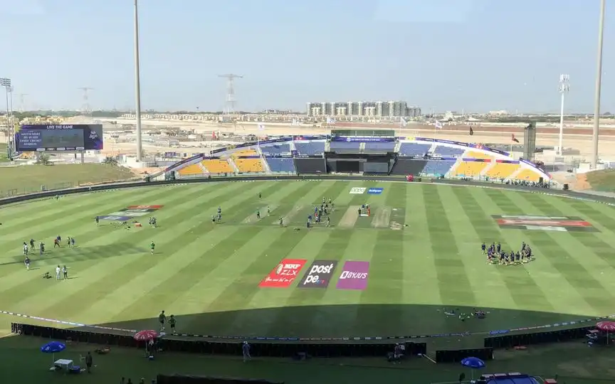 Sheikh Zayed Stadium Pitch Report (Source:@RexClementine,x.com)