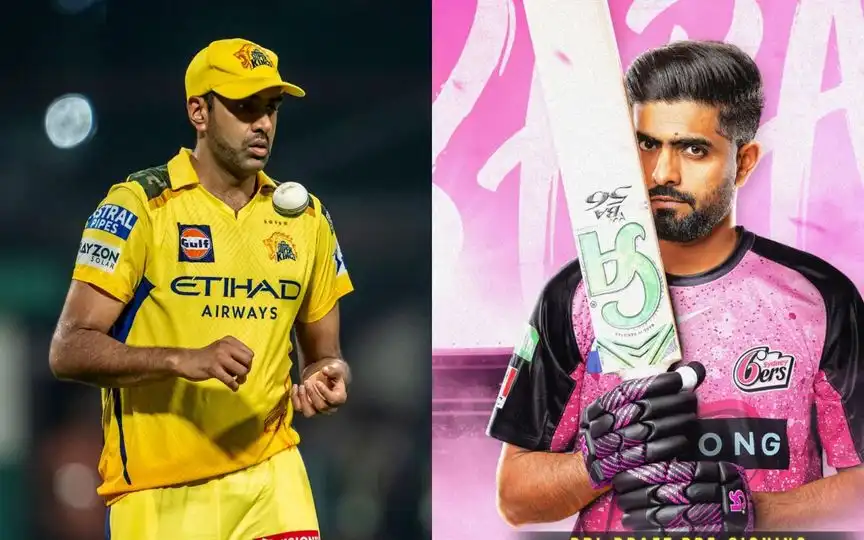 Ashwin to play with Babar? [Source: @SixersBBL, @Cricbuzz/x.com]