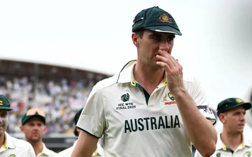 Injured Pat Cummins adamant on playing Ashes 2025 [Source: @FoxCricket/X.com]