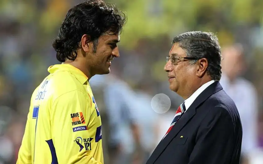 How Srinivasan doomed CSK [Source: @ShuhidAufridi/x.com]

