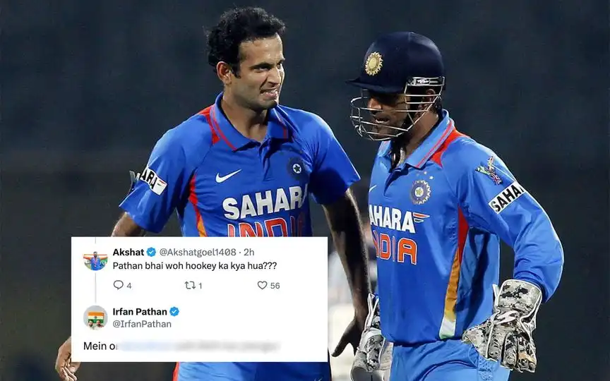"Sath Beth Kar Pienge": Irfan Pathan Fuels Hookah Controversy With Cheeky Dig At MS Dhoni
