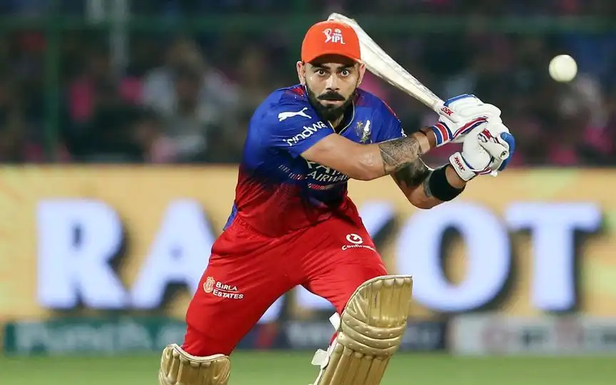 Virat Kohli Playing For RCB - (Source: @Johns/X.com)
