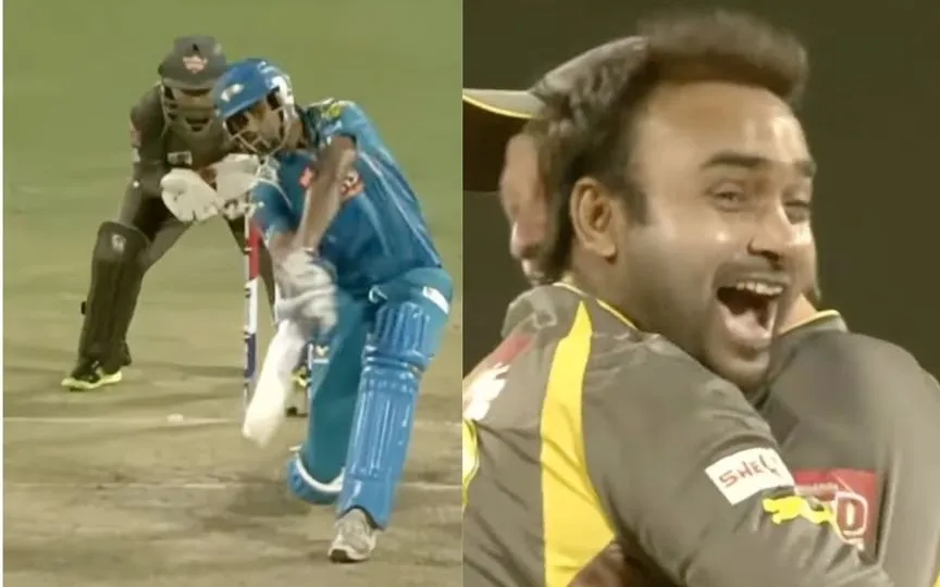 Amit Mishra took his third hattrick vs PWI (Source:CricketKing/07?X.com)