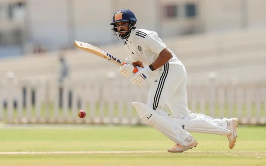 Gaikwad scores century [Source: PTI]
