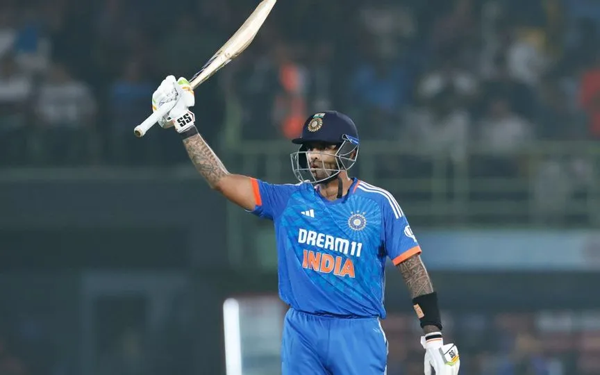 Suryakumar Yadav in action for India - (Source : @Johns/X.com)