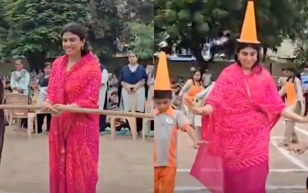 Rivaba Jadeja on National Sports Day [Source: @Rivaba4BJP/X.com]