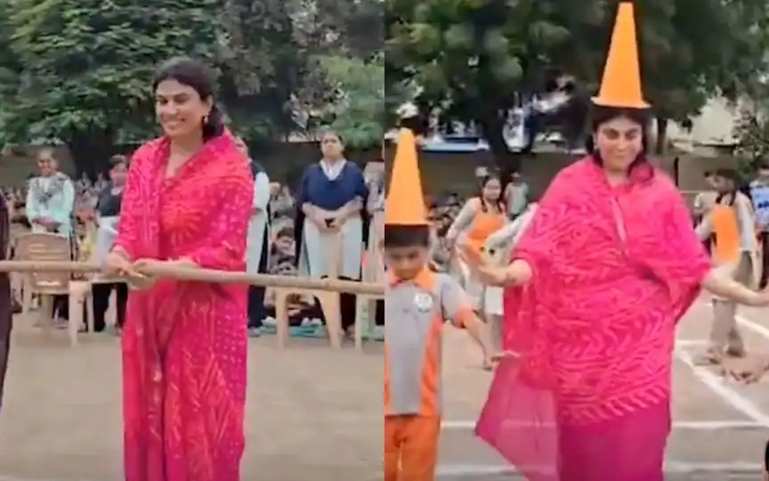 Ravindra Jadeja’s Politician Wife Exhibits Kabaddi, Tug Of War Skills On Sports Day