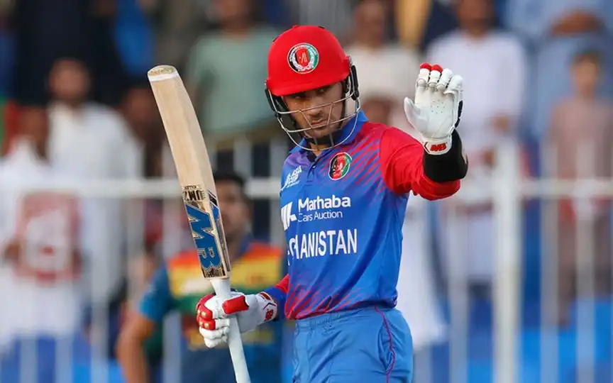 3. Rahmanullah Gurbaz – 84 vs Sri Lanka (2022, Sharjah) [Source: @StarSportsIndia/X.com]