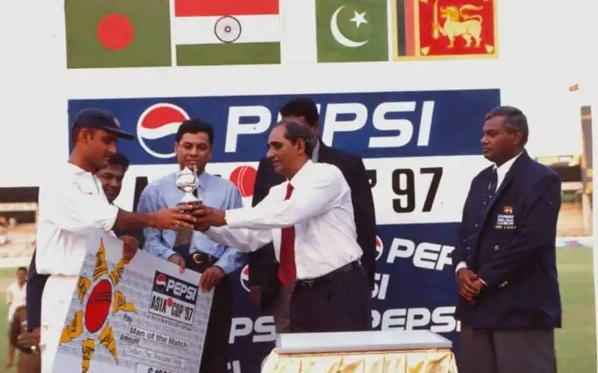 Asia Cup Final 1997 - Colombo, Sri Lanka (Source:@thecricketgully,x.com)