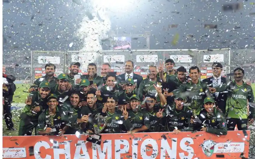 Asia Cup Final 2012 - Pakistan (Source:@ICC,x.com)