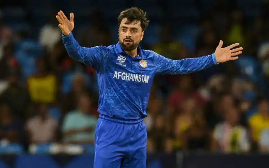 Rashid Khan Playing For Afghanistan - (Source : AFP)