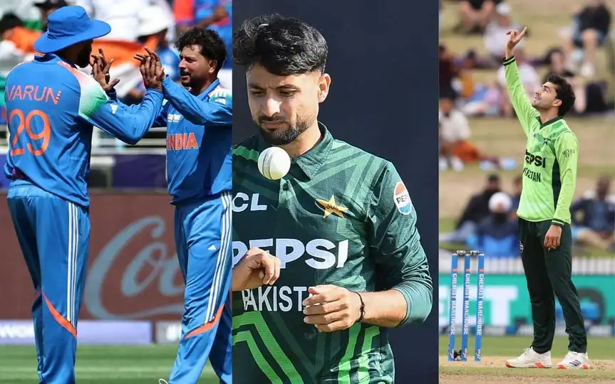 IND Vs PAK: Which team has better spinners [Source: AFP Photo]
