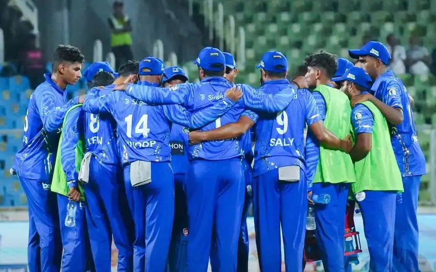 कोच्चि ब्लू टाइगर्स को टाइम आउट से झटका! [स्रोत: @Kochibluetigers/x]