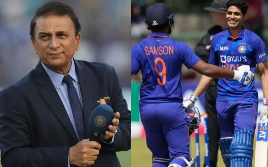 Sunil Gavaskar on Shubman Gill and Sanju Samson [Source: @happy_sadat/X.com]