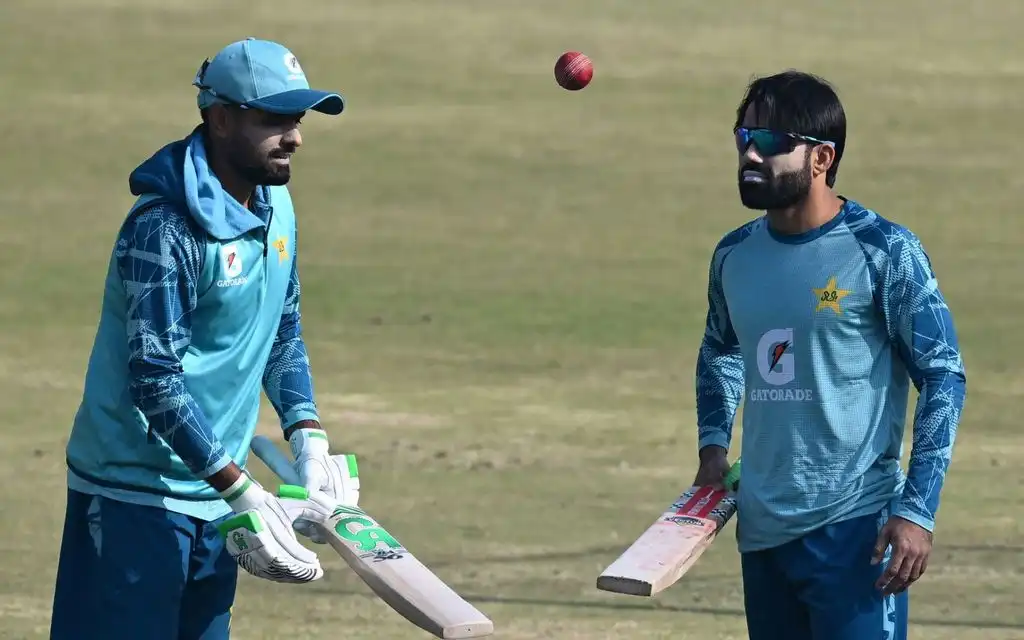 Babar, Rizwan in Pakistan Test setup? [Source: AFP Photo]
