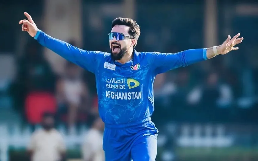 Rashid Khan once achieved a mega feat in his T20I career [Source: @gh_spogmai/X.com]
