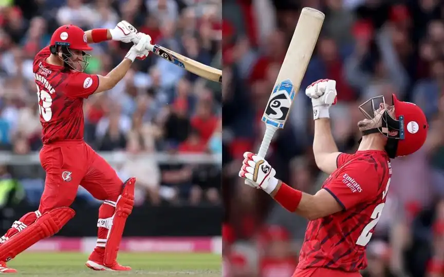 85 Off 45! Liam Livingstone Dances Down The Track To Slam Huge Sixes In T20 Blast 85 Off 45! Liam Livingstone Dances Down The Track To Slam Huge Sixes In T20 Blast