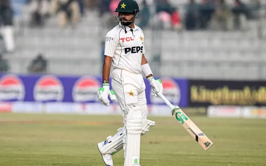 Babar Azam in Test cricket for Pakistan (Source:AFP)
