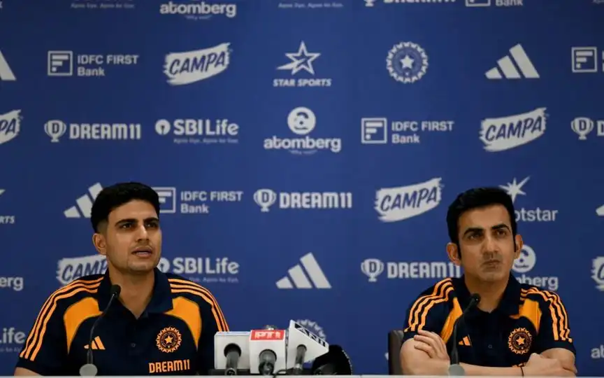 Shubman Gill and Gautam Gambhir - (Source : AFP)