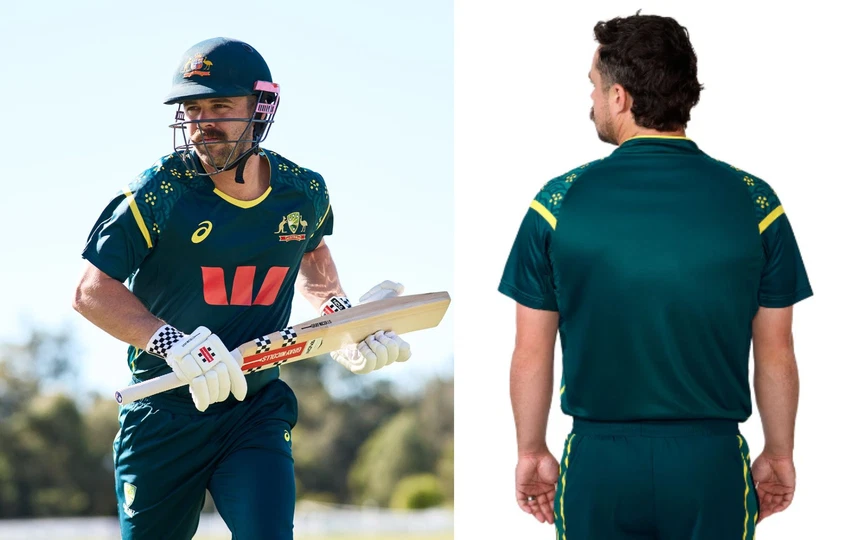 Australia's T20I jersey [Source: Screengrab]