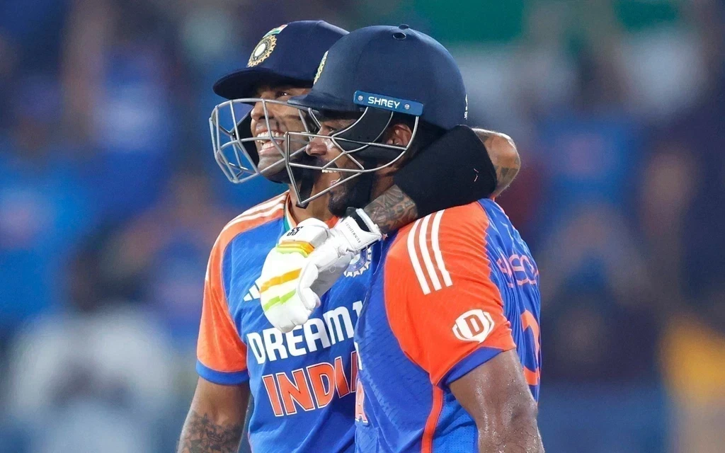Suryakumar Yadav and Sanju Samson (Source: @chinmayshah28/X.com)