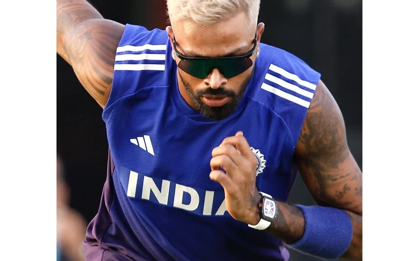 Hardik Pandya's Special Edition Watch (Source:@RamanJourno,x.com)