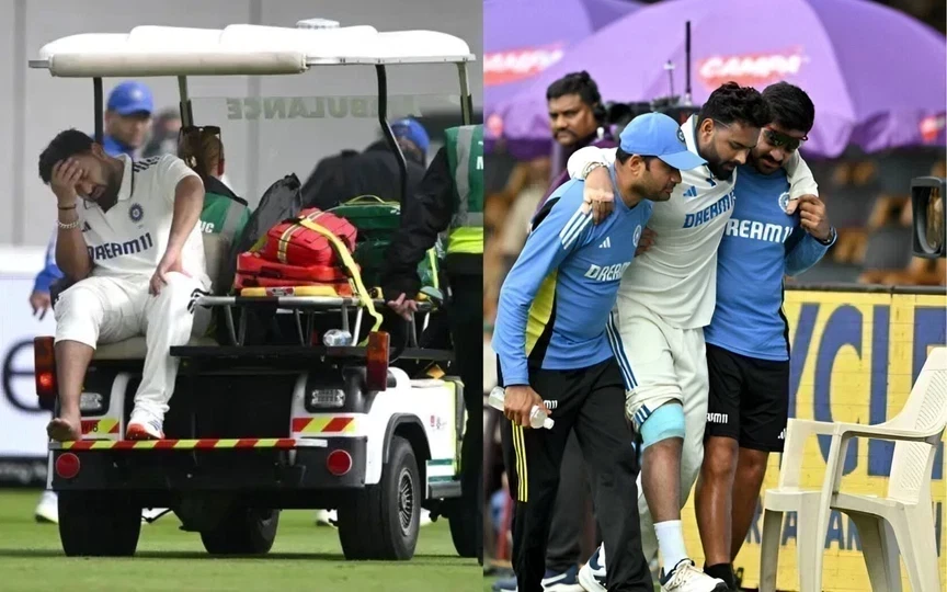 Rishabh Pant's Injury​ (Source:@CricCrazyDeepak,x.com)
