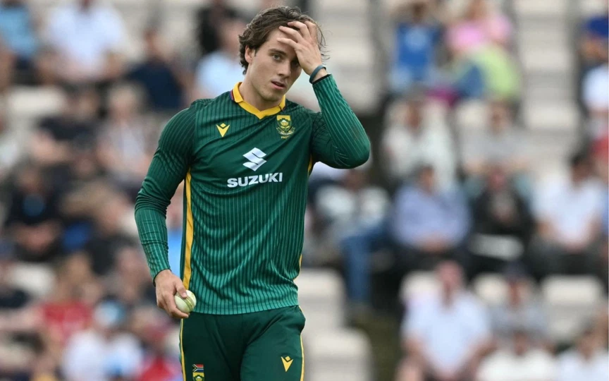 Dewald Brevis Playing For South Africa - (Source : AFP)