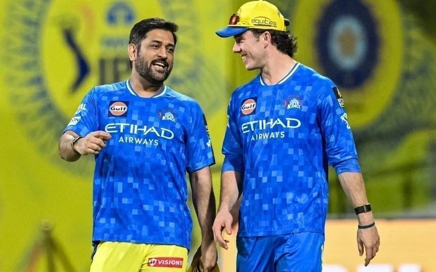Dewald Brevis for CSK (Source: AFP)