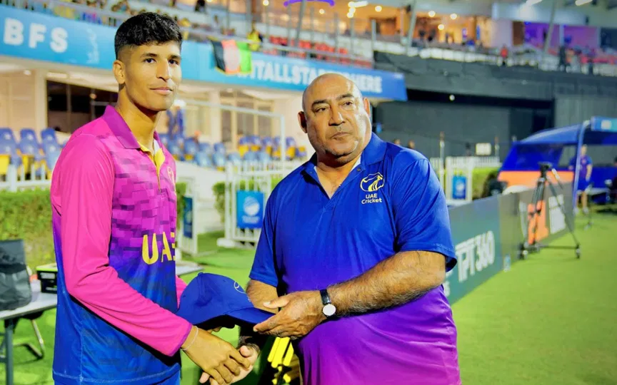 Dhruv Parashar [Source: @KrCric/X]