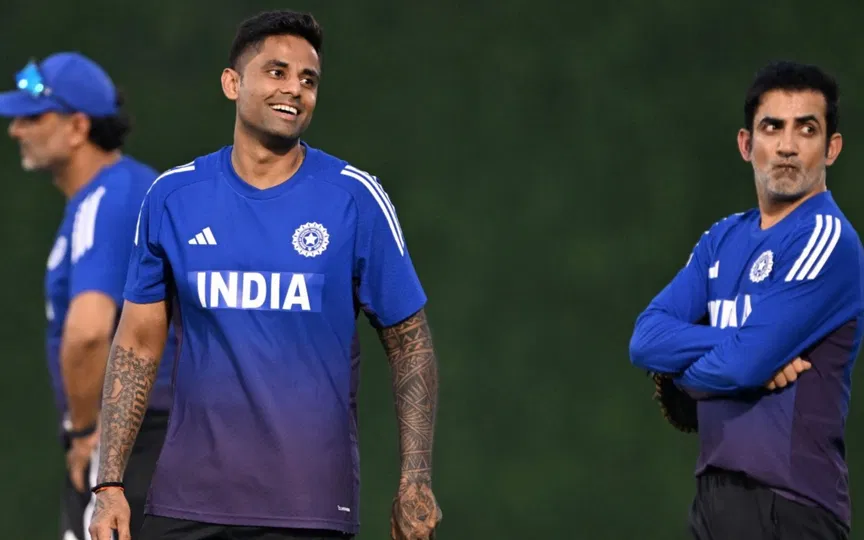 Suryakumar Yadav and Gautam Gambhir [Source: AFP Media]