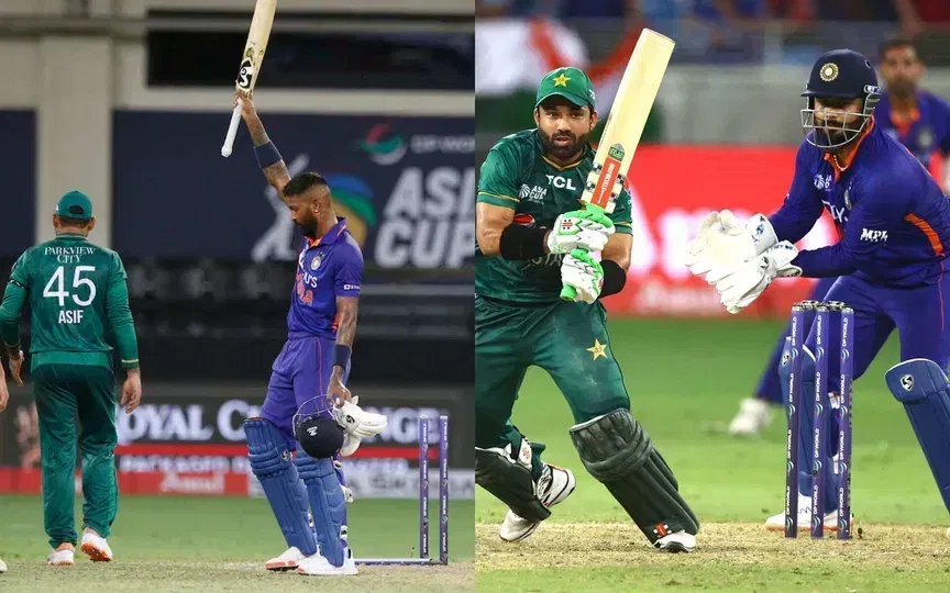 India vs Pakistan Rivalry In Asia Cup 2022 (Source: @BCCI/x.com, @ICC/x.com)