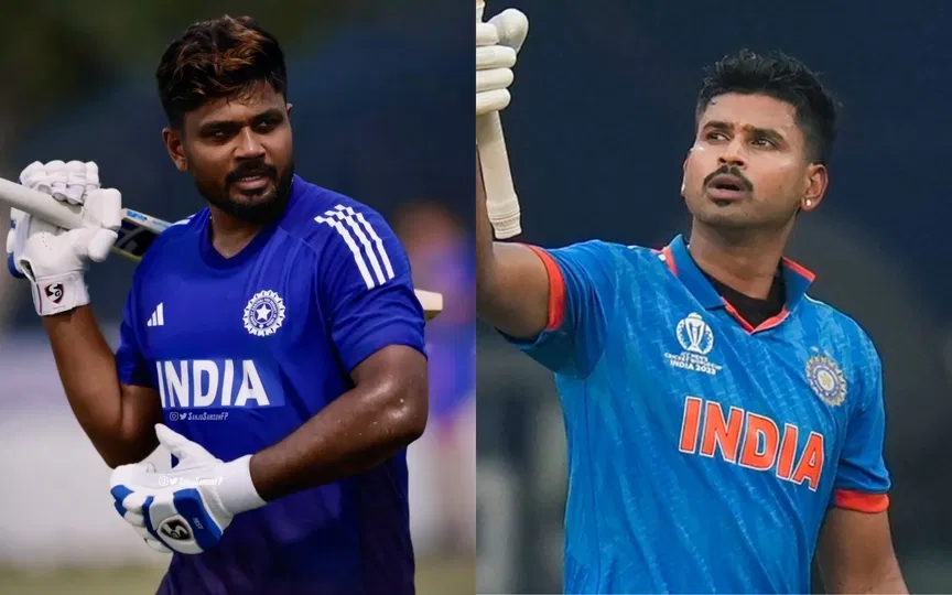 Srikkanth analysis Sanju Samson-Shreyas Iyer's dilemma [Source: @iamajayjangirr, @CricCrazyJohns/X.com]