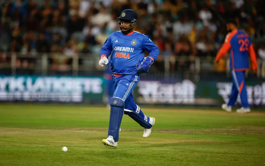 Samson was pushed down the order for 1st Asia Cup match vs UAE [Source: AFP]