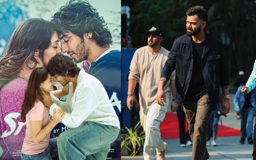 Virat Kohli's cricket shot scene featured in Saiyaara movie [Source: @Trend_VKohli/X.com]