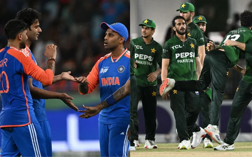 India vs Pakistan (Source:AFP)