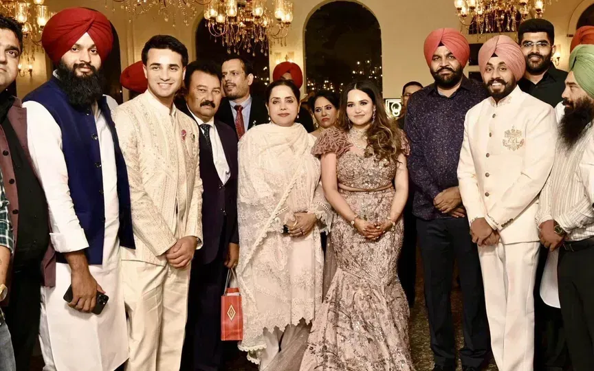 Abhishek Sharma was born in a Hindu Punjabi family (X.com/@GurjeetSAujla)