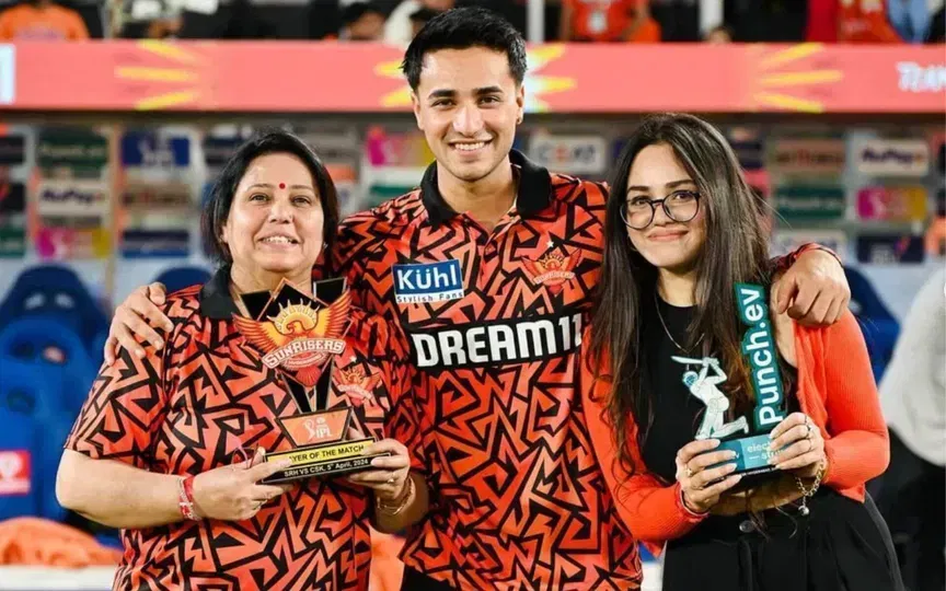 Abhishek Sharma’s mother, Manju (Instagram.com/abhisheksharma_4)
