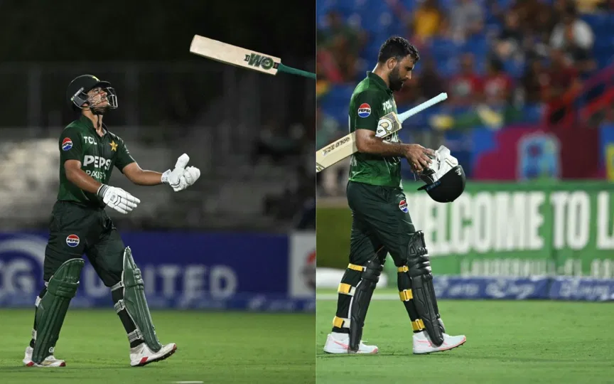 Pakistan batters' struggle vs spin [Source: AFP Photo]
