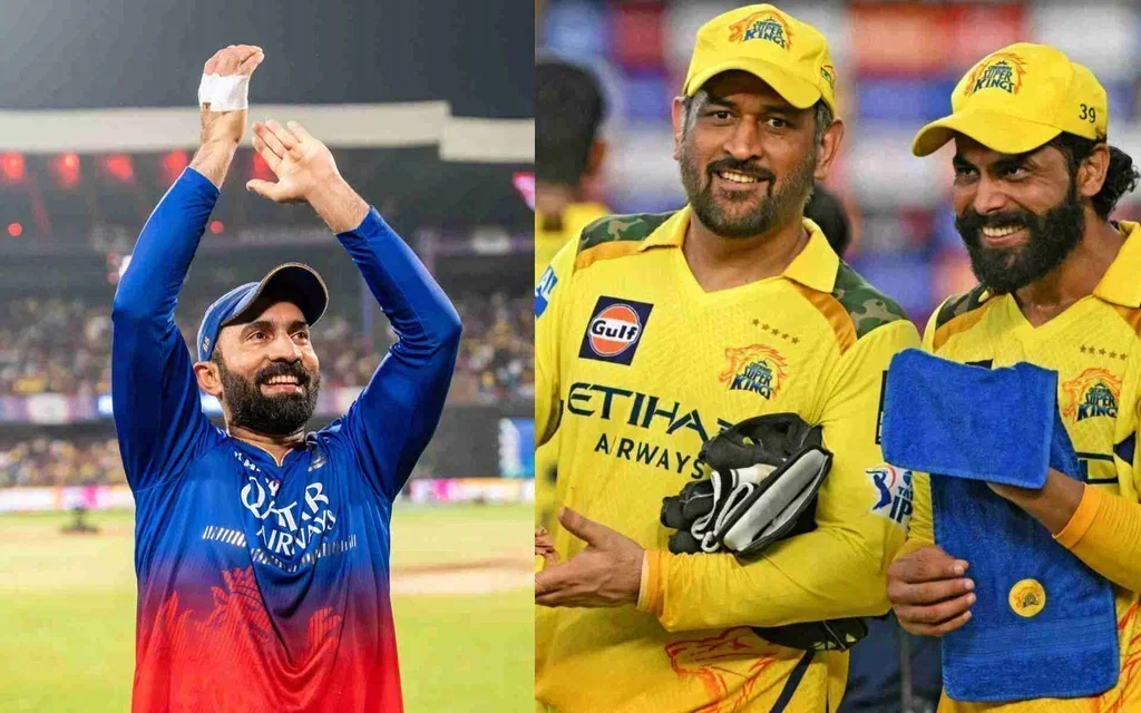 Dinesh Karthik on CSK and RCB (Source: AFP)