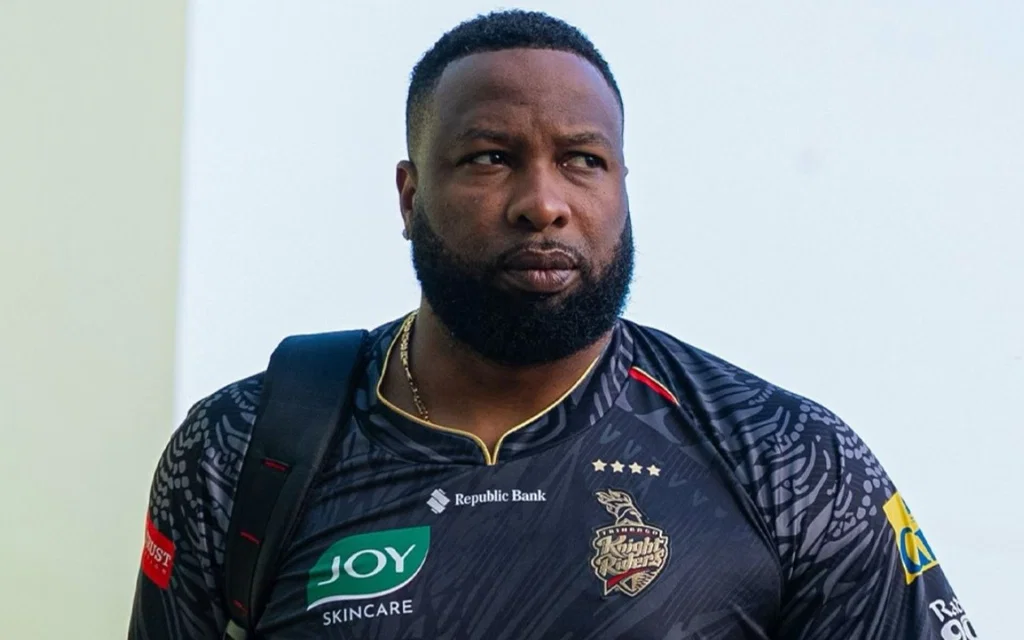Kieron Pollard blows up 19th over that led to TKR's loss in CPL 2025 [Source: @CricCrazyJohns/X.com]